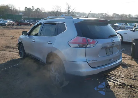 2016 Nissan Rogue Sl z USA, uszkodzony, nr VIN 5N1AT2MV4GC869220